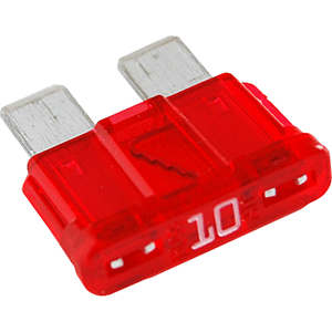 BLUE SEA ATO/ATC FUSE PACK, 10 AMP, 25-PACK