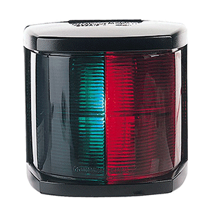 HELLA MARINE BI-COLOR NAVIGATION LIGHT, INCANDESCENT, 2NM, BLACK HOUSING, 12V
