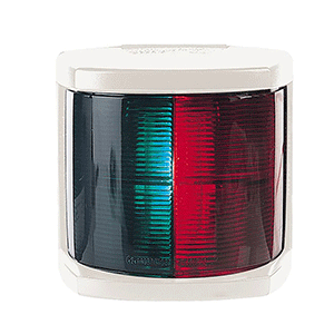 HELLA MARINE BI-COLOR NAVIGATION LIGHT, INCANDESCENT, 2NM, WHITE HOUSING, 12V