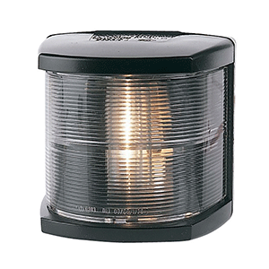 HELLA MARINE STERN NAVIGATION LIGHT, INCANDESCENT, 2NM, BLACK HOUSING, 12V