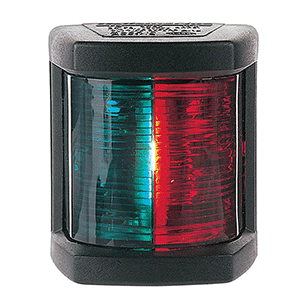HELLA MARINE BI-COLOR NAVIGATION LAMP- INCANDESCENT, 1NM, BLACK HOUSING, 12V