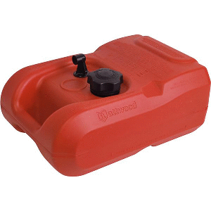 ATTWOOD PORTABLE FUEL TANK, 6 GALLON W/O GAUGE