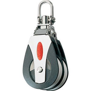 RONSTAN SERIES 40 ALL PURPOSE BLOCK, DOUBLE BLOCK, FULL SWIVEL HEAD