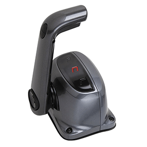 UFLEX SINGLE LEVER TOP MOUNT CONTROL W/NEUTRAL LOCK & TRIM SWITCH, BLACK