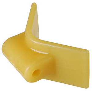 CE SMITH BOW Y-STOP, 3" X 3", YELLOW