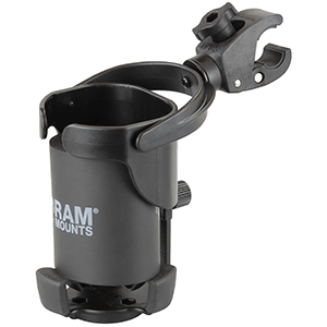 RAM MOUNT LEVEL CUP XL W/SMALL TOUGH-CLAW