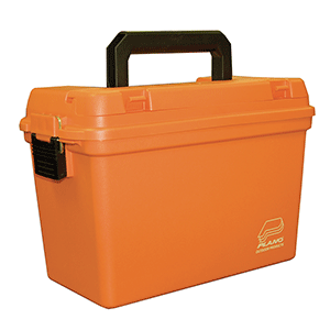PLANO DEEP EMERGENCY DRY STORAGE SUPPLY BOX W/TRAY, ORANGE