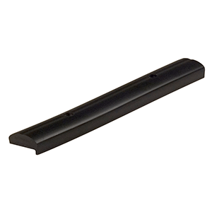 C.E.SMITH FLEX KEEL PAD, EDGE COVER STYLE, 10" X 1-1/2", BLACK