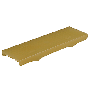 C.E.SMITH FLEX KEEL PAD, FULL CAP STYLE, 12" X 3", GOLD