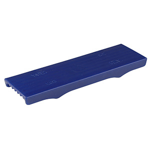 C.E.SMITH FLEX KEEL PAD, FULL CAP STYLE, 12" X 3", BLUE