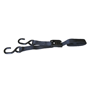 CARGOBUCKLE CAM BUCKLE TIE-DOWN VALUE 4-PACK, 1" X 6'