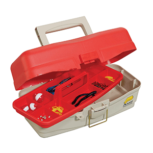PLANO TAKE ME FISHING TACKLE KIT BOX, RED/BEIGE