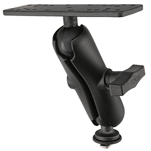 RAM MOUNT MARINE ELECTRONICS MOUNT W/ TRACK BALL BASE F/ UNITS UNDER 10 LBS