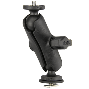 RAM MOUNT TRACK BALL MOUNT WITH 1/4"-20 THREADED ADAPTER f/ACTION CAMERAS