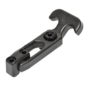 SOUTHCO T-HANDLE LATCH, BLACK FLEXIBLE RUBBER W/KEEPER