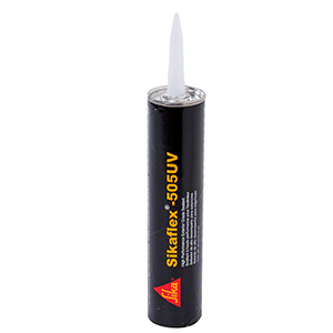 SIKA SIKAFLEX 505UV HIGH PERFORMANCE EXTERIOR GRADE SEALANT, 10.3OZ(300ML) CARTRIDGE, WHITE