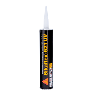 SIKA SIKAFLEX 521UV UV RESISTANT LM POLYURETHANE SEALANT, 10.3OZ(300ML) CARTRIDGE, WHITE