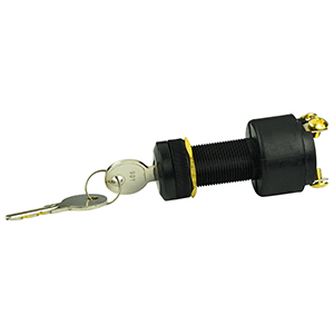 BEP 3-POSITION NYLON IGNITION SWITCH, OFF/IGNITION/START