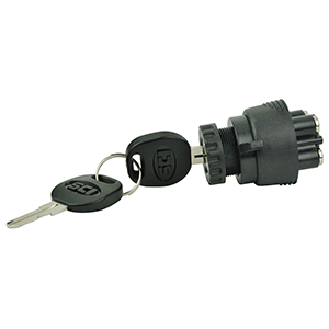 BEP 3-POSITION IGNITION SWITCH, OFF/IGNITION-ACCESSORY/START