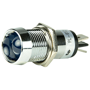 BEP LED PILOT INDICATOR LIGHT, 12V, BLUE