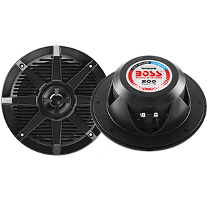 BOSS AUDIO 6.5" MR62B SPEAKER, BLACK, 200W