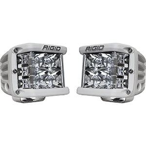RIGID INDUSTRIES D-SS SERIES PRO SPOT LED SURFACE MOUNT, PAIR, WHITE
