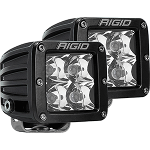 RIGID INDUSTRIES D-SERIES PRO HYBRID-SPOT LED, PAIR, BLACK
