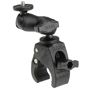 RAM MOUNT TOUGH-CLAW W/SHORT ARM & 1/4"-20 POST