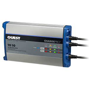GUEST ON-BOARD BATTERY CHARGER 20A / 12V, 2 BANK, 120V INPUT