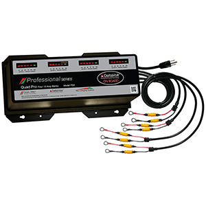 DUAL PRO PROFESSIONAL SERIES BATTERY CHARGER, 60A, 4-15A-BANKS, 12V-48V