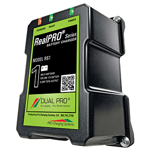 DUAL PRO REALPRO SERIES BATTERY CHARGER, 6A, 1-BANK, 12V