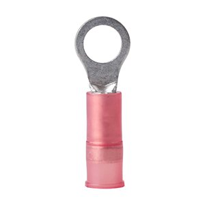 ANCOR 22-18 AWG, #10 NYLON RING TERMINAL, 25-PACK