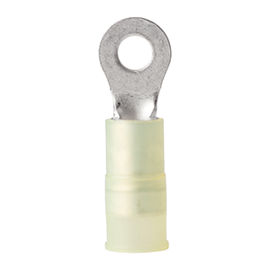ANCOR 12-10 AWG, #8 NYLON RING TERMINAL, 100-PACK