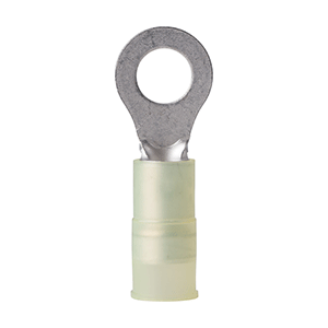 ANCOR 12-10 AWG, 1/4" NYLON RING TERMINAL, 25-PACK