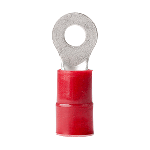 ANCOR 8 AWG, #10 NYLON RING TERMINAL, 25-PACK