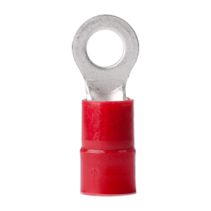 ANCOR 8 AWG, 1/4" NYLON RING TERMINAL, 100-PACK