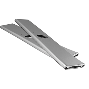 TACO T-TOP EXTRUSION PLATE PRE-DRILLED f/GRAND SLAMS, 20", PAIR