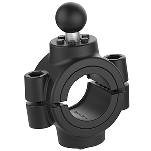RAM MOUNT TORQUE 1-1/2", 2" DIAMETER RAIL BASE W/1" BALL