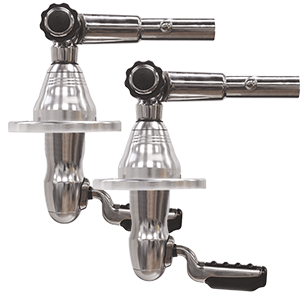 TACO GRAND SLAM 400 OUTRIGGER TOP MOUNT, PAIR