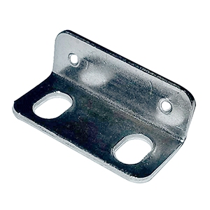 SOUTHCO FIXED KEEPER F/PULL TO OPEN LATCHES, STAINLESS STEEL