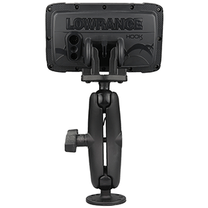 RAM MOUNT C SIZE 1.5" FISHFINDER MOUNT f/THE LOWRANCE HOOK2 SERIES