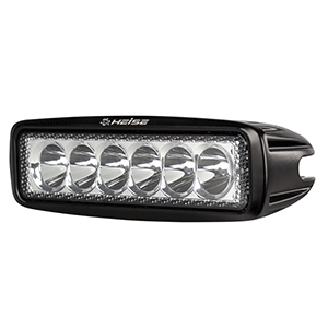 HEISE 6 LED SINGLE ROW DRIVING LIGHT