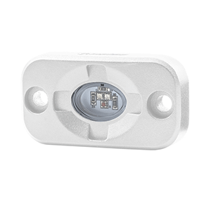 HEISE RGB MARINE ACCENT LIGHT, 1.5" X 3", WHITE/RGB