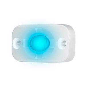 HEISE MARINE AUXILIARY ACCENT LIGHTING POD, 1.5" X 3", WHITE/BLUE