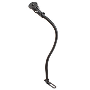 RAM MOUNT 24" NO-DRILL VEHICLE MOUNT W/B SIZE 1" BALL ON ROUND PLATE W/AMPS HOLE