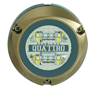 LUMITEC ZAMBEZI QUATTRO SURFACE MOUNT UNDERWATER LIGHT, SPECTRUM RGBW
