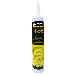 BOATLIFE SILICONE RUBBER SEALANT CARTRIDGE, BLACK
