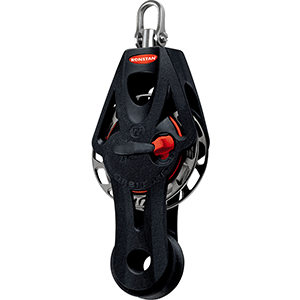 RONSTAN SERIES 55 RATCHET MOUNT ORBIT BLOCK, FIDDLE BECKET SWIVEL