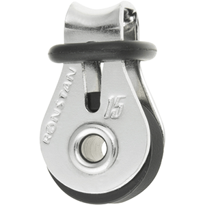 RONSTAN SERIES 15 BALL BEARING UTILITY BLOCK, SINGLE BLOCK, LOOP HEAD