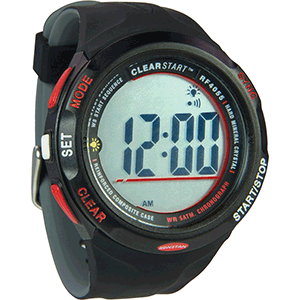 RONSTAN RF4055 CLEARSTART 50MM SAILING WATCH, BLACK/GREY